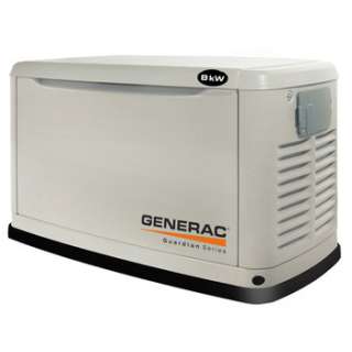 Generac Guardian Series Air Cooled 8kW 120/240 Volt Single Phase Steel 