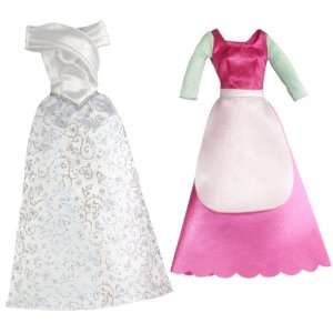   Princess Sparkle Fashion 2 Pack   Cinderella Clothing Toys & Games