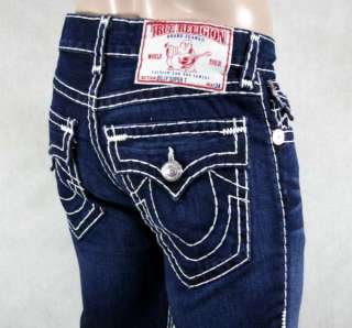 True Religion Jeans Mens Billy Super T **RARE** Black Jack 24858NBT2 