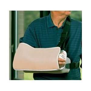 Shoulder Immobilizer with Contoured Arm Wedge and Body Strap   X Large