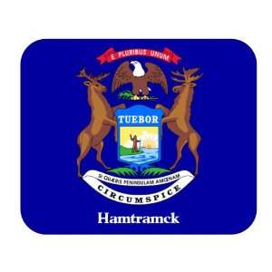  US State Flag   Hamtramck, Michigan (MI) Mouse Pad 