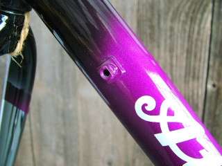 NOS Atala Road Frame and Fork (52 cm)Black/Purple  