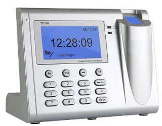 Tiempo de huella dactilar TC100 y sistema biométricos de la atención
