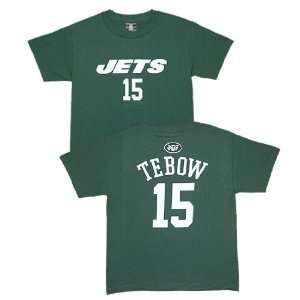  New York Jets Tim Tebow YOUTH Green Name and Number T 