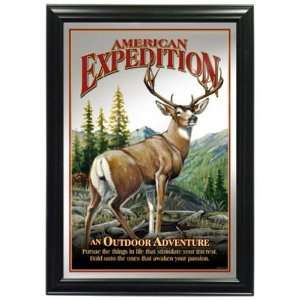  American Expedition Bar Mirror Mule Deer