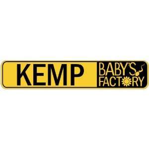   KEMP BABY FACTORY  STREET SIGN