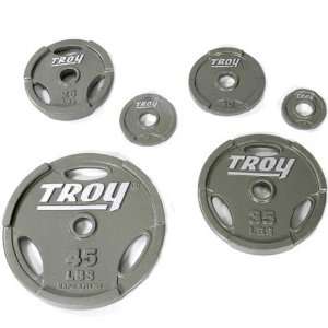  TROY Barbell 400# Interlocking Machined Grip Plates 