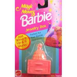  Barbie Magic Moves JEWELRY BOX Just Wind It Up & It Works 