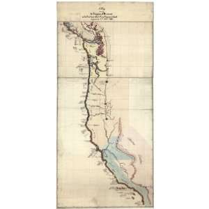    1856 Map discovery West Coast US & Vancouver