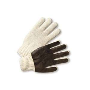 Radnor ® Mens Cotton/Poly String Knit Glove With PVC Palm Coated 