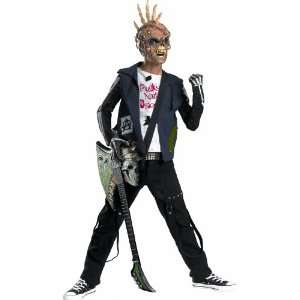Lets Party By Disguise Inc Punk Creep Child Costume / Black   Size 