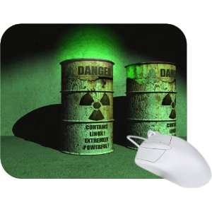  Rikki Knight Radioactive Barrels Design Mouse Pad Mousepad 
