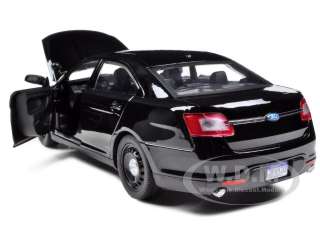   Interceptor Concept Car Unmarked Black die cast car by Motormax