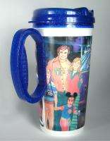 Disneyland 50th Anniversary Refillable Drink or Coffee Travel Mug 2005 