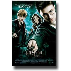 Harry Potter Poster   2007 Movie Teaser Flyer   And the Order of the 