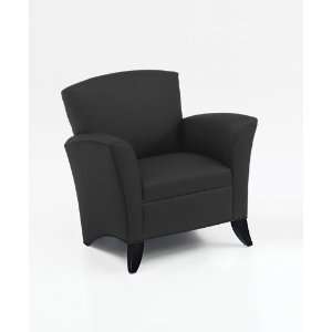  Monza Contemporary/Transitional Side Chair with Black 