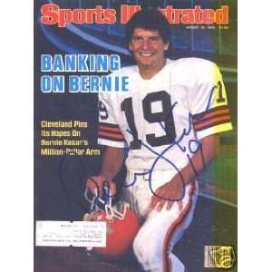  Bernie Kosar autographed Sports Illustrated Magazine 