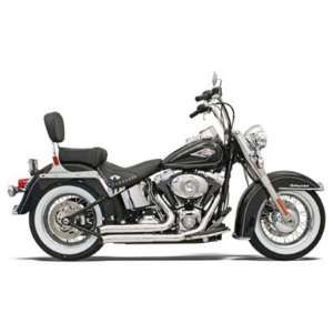  BASSANI EXHAUST CHROME FIRE POWER SERIES TURNOUT STYLE FOR 