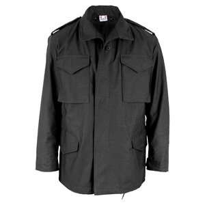  US Mil Spec M 65 Field Coat w/Liner, Black, XL, Long 