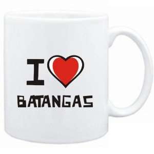  Mug White I love Batangas  Cities