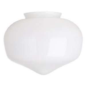  3 1/4 Fitter Large Schoolhouse Center Glass Shade
