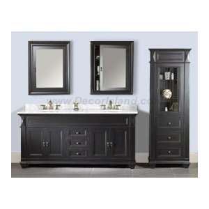 Bathroom Vanity Set W/ 2 Undermount Ceramic Sinks, 2 Medicine Cabinets 