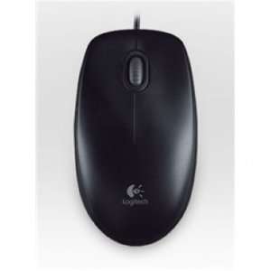  Logitech, Inc Products   Mouse, Optical, B100, 8/BX, Black 