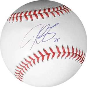  Derrek Lee Autographed Baseball