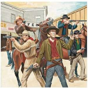  02554 1/72 Cowboys Toys & Games