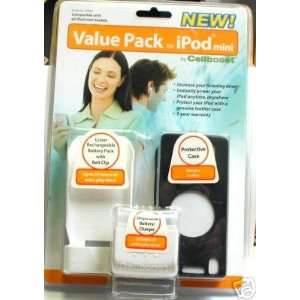  Case clip and battery pack for iPod mini Cellboost VPMINI 