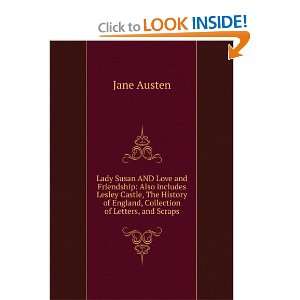   of England, Collection of Letters, and Scraps. Jane Austen Books