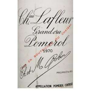  1970 Lafleur Pomerol 750ml Grocery & Gourmet Food