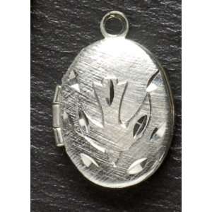 Pack of 4 Silver Plated Dove Locket Pendants 