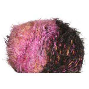  Lana Grossa Yarn   Pep Blocco Yarn   887 Pink/Orange/Black 