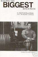 Powerlifting Book BUILDING THE BIGGEST BENCH PRESS  