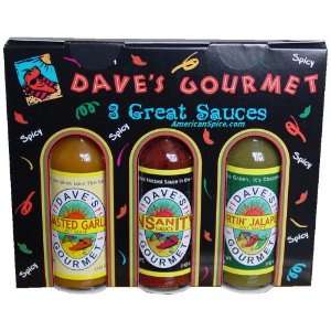 Daves Spicy Three Pack Gift Set, Gift Set, 15 fl oz  