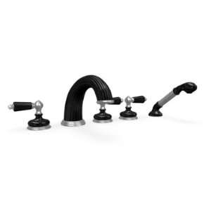   Mounted Tub Filler With Hand Shower   TR21 H2E1 BB