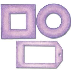  Provo Craft Designs by Leere Chipboard Frames Purple