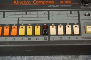 RARE ROLAND TR 808 Vintage Drum Machine TR808 TR 808 Rhythm Composer 