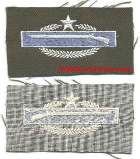 US Occup. Era Cloth 2nd Award Combat Infantry Badge CIB  