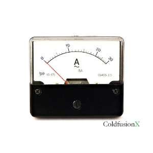  DC 0 30A Analog Current Panel Meter