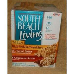  South Beach Living 24 High Protein Cereal Bars   24 Count 