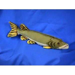  17 Northern Pike Fish Plush Stuffed Animal Toy Toys 