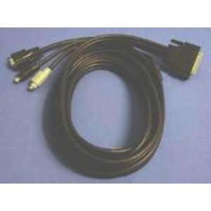  6 PS/2 Triplex KVM Cable Kit Electronics