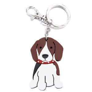  Love Your Breed Acrylic Keychain, Beagle