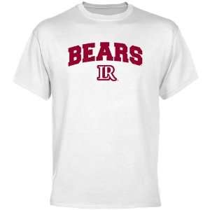  Lenoir Rhyne Bears White Logo Arch T shirt Sports 