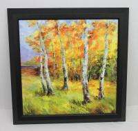 Framed Natasha Shakov Autumn Colors #/50 Artist Embellished Gallery 