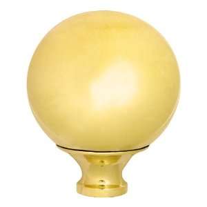  2 Solid Brass Bed Ball Finial.