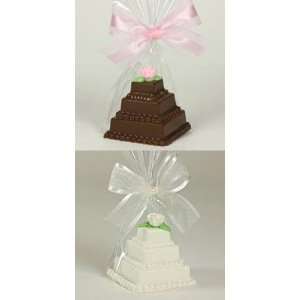  Mini Chocolate Wedding Cake   Square