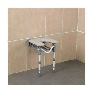 Shower Seat Tooting Wall Mounted Padded Horseshoe Seat 